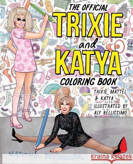 The Official Trixie And Katya Coloring Book Katya Zamolodchikova 9780593473443 Penguin Putnam Inc - książka
