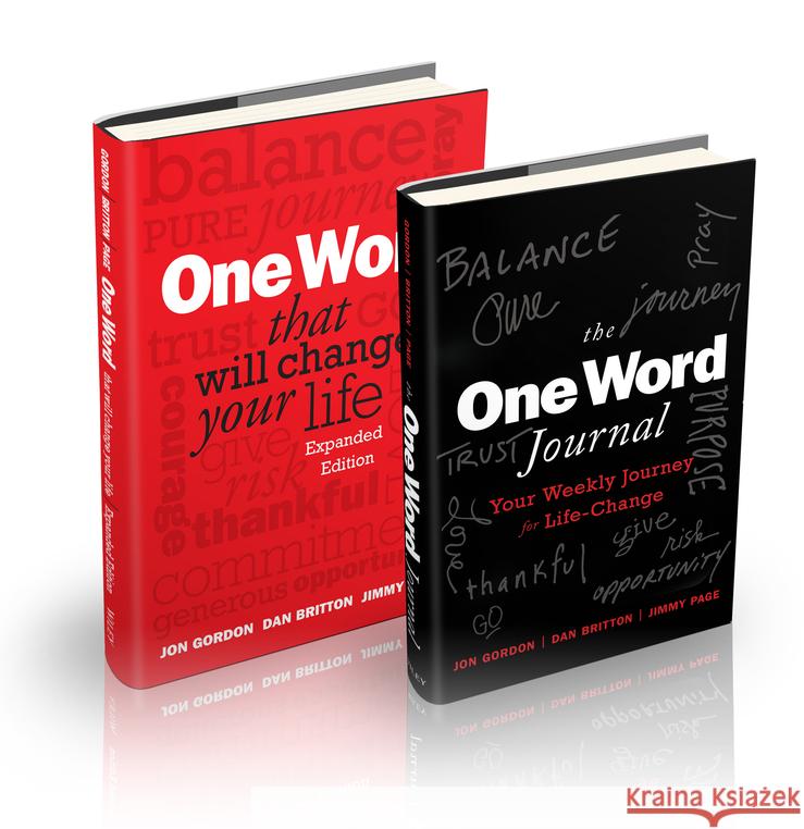 The One Word That Will Change Your Life Bundle Jon Gordon Dan Britton Jimmy Page 9781394348947 Wiley - książka