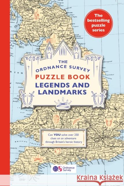 The Ordnance Survey Puzzle Book Legends and Landmarks: Pit your wits against Britain's greatest map makers from your own home! Ordnance Survey 9781399611077 Orion Publishing Co - książka