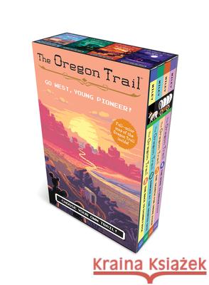 The Oregon Trail 4-Book Paperback Box Set Plus Poster Map Wiley, Jesse 9781328585530 Houghton Mifflin - książka