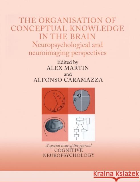 The Organisation of Conceptual Knowledge in the Brain: Neuropsychological and Neuroimaging Perspectives: A Special Issue of Cognitive Neuropsychology Alfonso Caramazza Alex Martin 9781138877948 Psychology Press - książka
