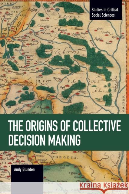 The Origins of Collective Decision Making Andy Blunden 9781608468041 Studies in Critical Social Science - książka