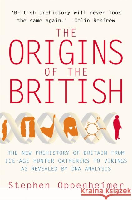 The Origins of the British: The New Prehistory of Britain Stephen Oppenheimer 9781845294823 Little, Brown Book Group - książka