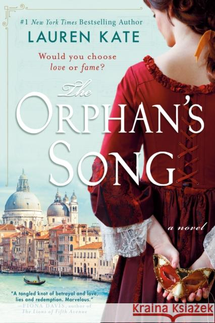 The Orphan's Song Lauren Kate 9780735212589 G.P. Putnam's Sons - książka