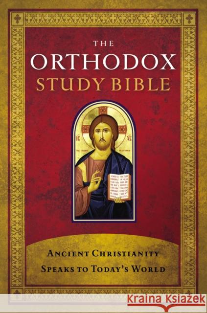 The Orthodox Study Bible, Hardcover: Ancient Christianity Speaks to Today's World  9780718003593 Thomas Nelson Publishers - książka