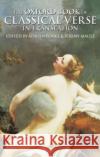 The Oxford Book of Classical Verse in Translation Adrian Poole Jeremy Maule Poole 9780192142092 Oxford University Press