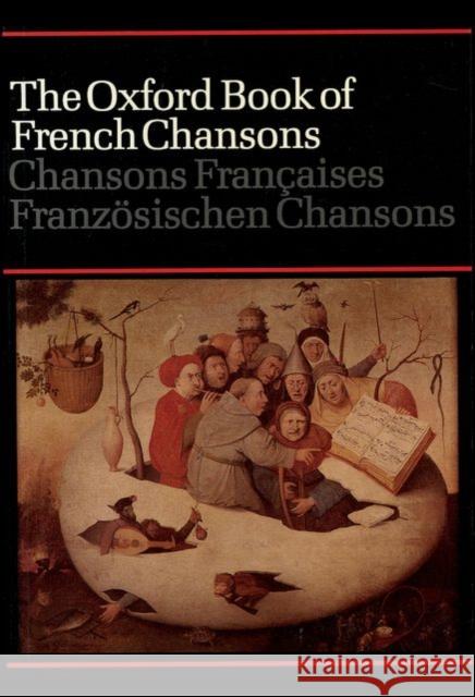 The Oxford Book of French Chansons Frank Dobbins 9780193435391 Oxford University Press - książka