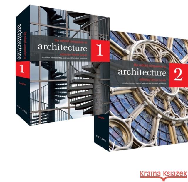The Oxford Companion to Architecture Patrick Goode 9780198605683 OXFORD - książka