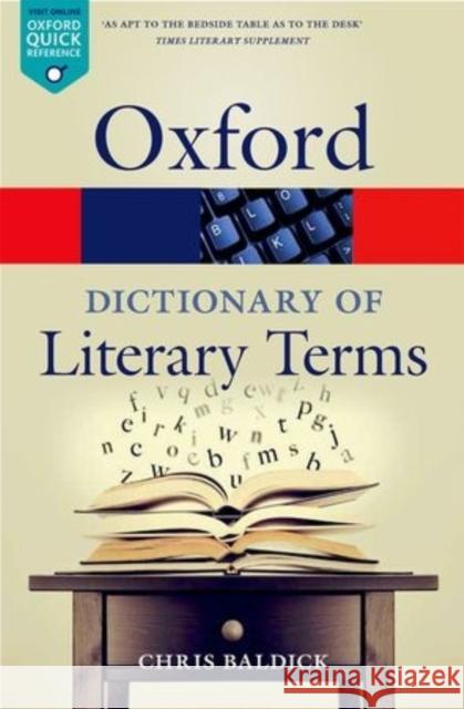 The Oxford Dictionary of Literary Terms Chris Baldick 9780198715443 Oxford University Press - książka