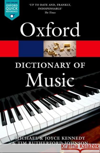 The Oxford Dictionary of Music Joyce Rutherford Johnson 9780199578542 Oxford University Press - książka