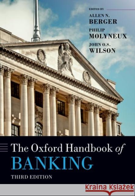 The Oxford Handbook of Banking 3rd Edition Berger 9780192859501 Oxford University Press - książka