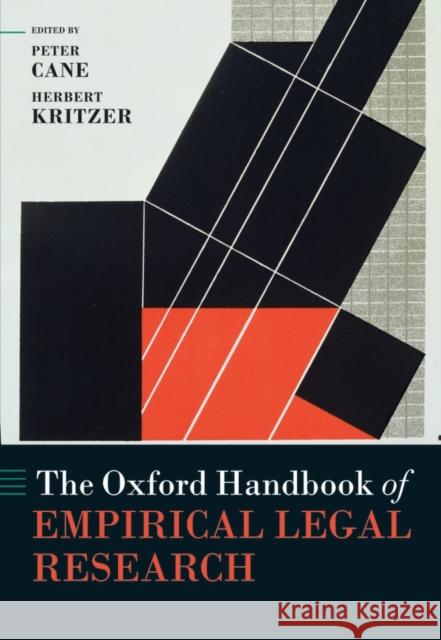 The Oxford Handbook of Empirical Legal Research Peter Cane 9780199542475  - książka