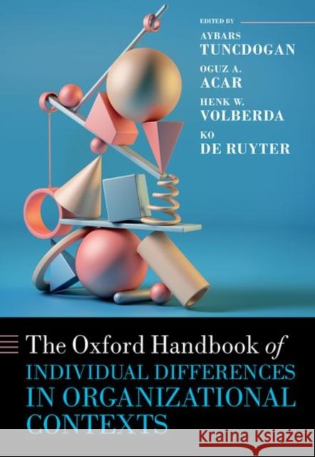 The Oxford Handbook of Individual Differences in Organizational Contexts  9780192897114 OUP OXFORD - książka