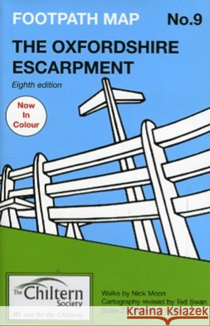 The Oxfordshire Escarpment  9781906632045 The Book Castle - książka