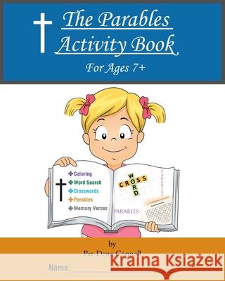 The Parables Activity Book: For Ages 7+ Pat-Dene Connell 9781644716663 Covenant Books - książka