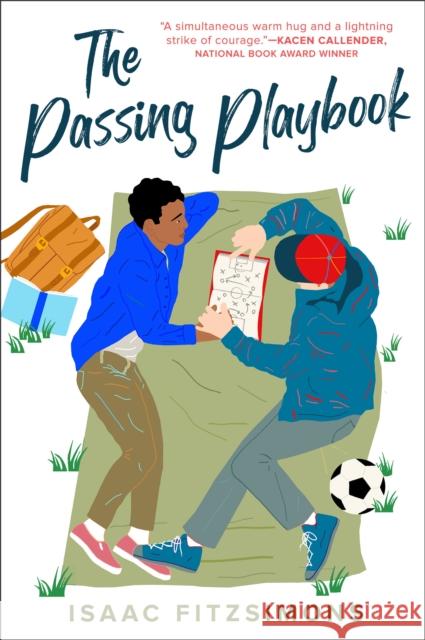 The Passing Playbook Isaac Fitzsimons 9781984815408 Dial Books - książka