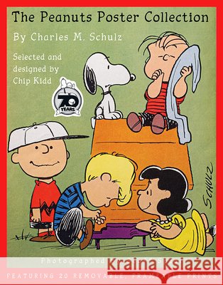 The Peanuts Poster Collection Chip Kidd Geoff Spear 9781419748431 Abrams Comicarts - książka