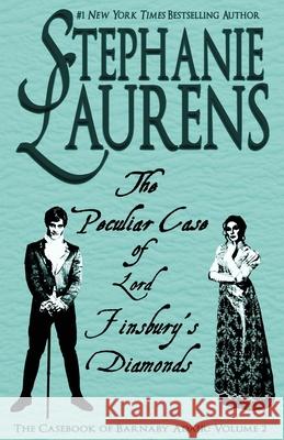 The Peculiar Case of Lord Finsbury's Diamonds Stephanie Laurens 9781925559293 Savdek Management Pty Ltd - książka