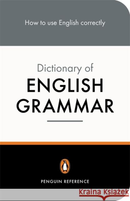 The Penguin Dictionary of English Grammar R  Larry Trask 9780140514643 Penguin Books Ltd - książka