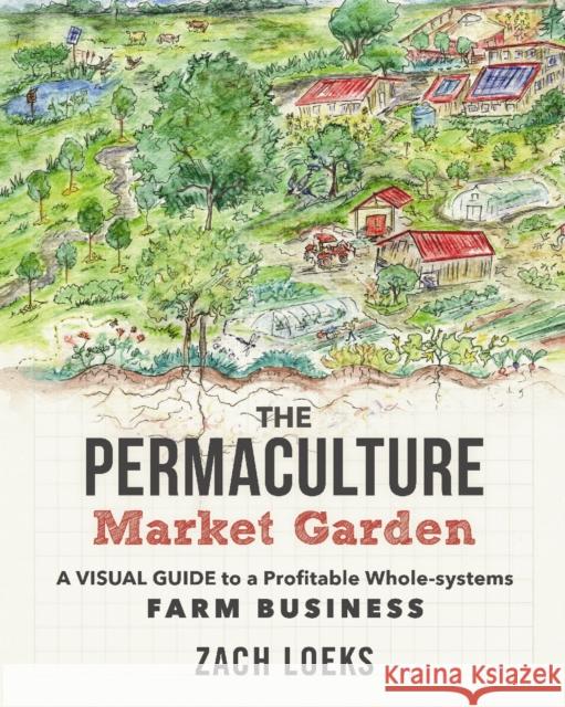 The Permaculture Market Garden: A Visual Guide to a Profitable Whole-Systems Farm Business Zach Loeks 9780865718265 New Society Publishers - książka