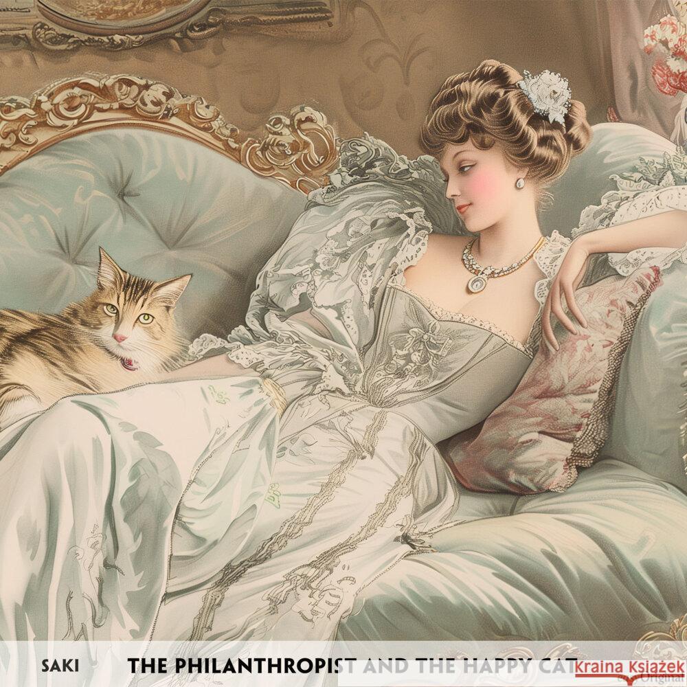 The Philanthropist and the Happy Cat - Englisch-Hörverstehen meistern, 1 Audio-CD, 1 MP3 Munro (Saki), Hector Hugh 9783991682721 EasyOriginal - książka