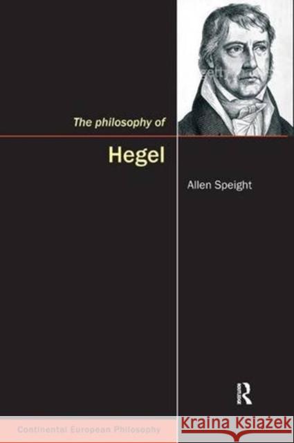 The Philosophy of Hegel  9781844650682 Acumen Publishing Ltd - książka