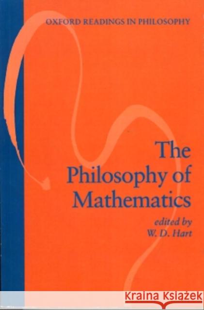 The Philosophy of Mathematics W. D. Hart 9780198751205 Oxford University Press - książka