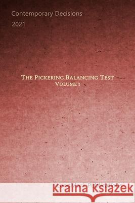 The Pickering Balancing Test: Volume 1 Landmark Publications 9798517463623 Independently Published - książka