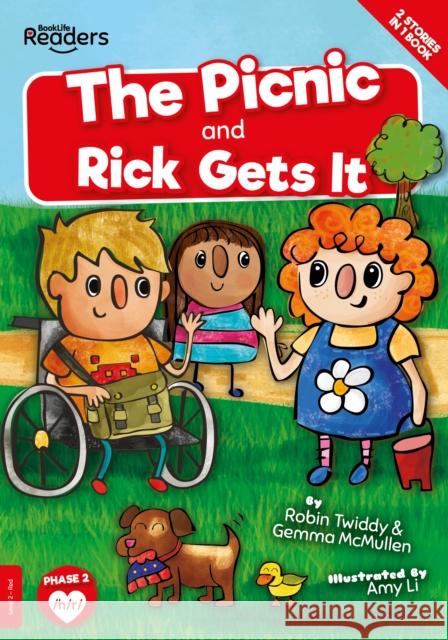 The Picnic and Rick Gets It Gemma McMullen Robin Twiddy Amy Li 9781839278693 BookLife Publishing - książka