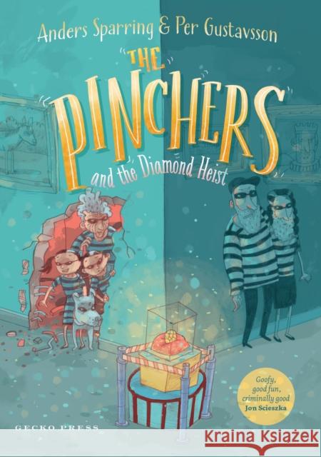 The Pinchers and the Diamond Heist Anders Sparring 9781776575671 Gecko Press - książka