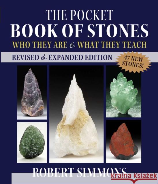 The Pocket Book of Stones: Who They Are and What They Teach Robert Simmons 9781644113837 Inner Traditions Bear and Company - książka