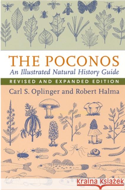 The Poconos: An Illustrated Natural History Guide Halma, Robert 9780813538310 Rivergate Books - książka