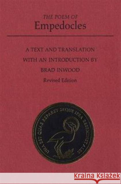 The Poem of Empedocles: A Text and Translation with a Commentary Inwood, Brad 9780802083531 University of Toronto Press - książka