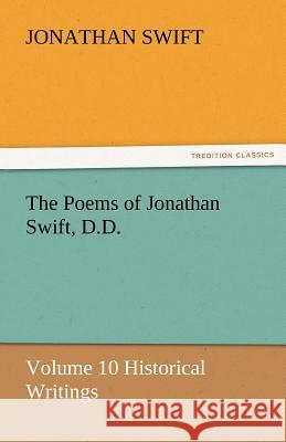 The Poems of Jonathan Swift, D.D.  9783842450547 tredition GmbH - książka