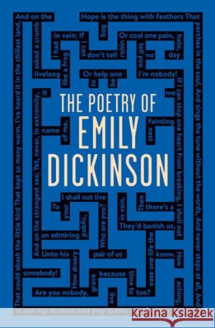 The Poetry of Emily Dickinson Emily Dickinson 9781626863897 Canterbury Classics - książka