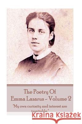 The Poetry of Emma Lazarus - Volume 2: 