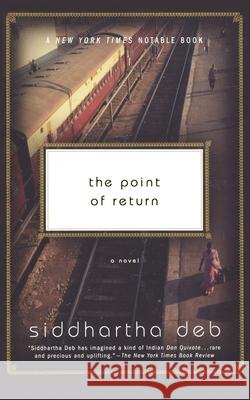 The Point of Return Siddhartha Deb 9780060501532 Ecco - książka