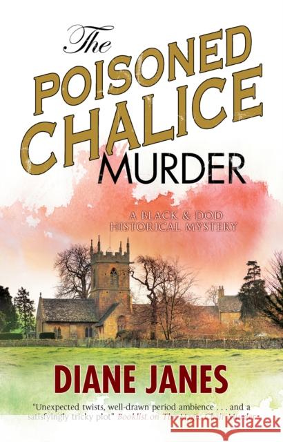 The Poisoned Chalice Murder Diane Janes 9781847519429 Canongate Books Ltd - książka