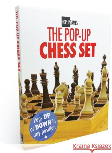 The Pop-Up Chess Set David Hawcock 5070000915609 Pop-Up Games Ltd - książka