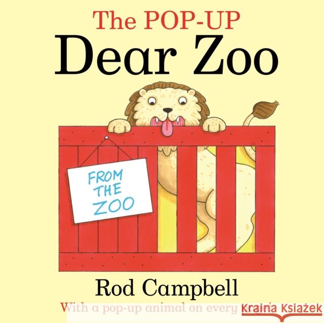 The Pop-Up Dear Zoo Rod Campbell 9781509878796 Pan Macmillan - książka