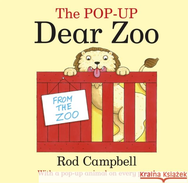 The Pop-Up Dear Zoo: With a pop-up animal on every page! Rod Campbell 9781035004232 Pan Macmillan - książka