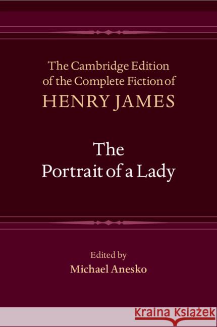 The Portrait of a Lady Henry James 9781009655699 Cambridge University Press - książka