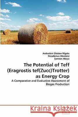 The Potential of Teff (Eragrostis tef(Zucc)Trotter) as Energy Crop Nigatu, Andualem Sitotaw 9783639339093 VDM Verlag - książka