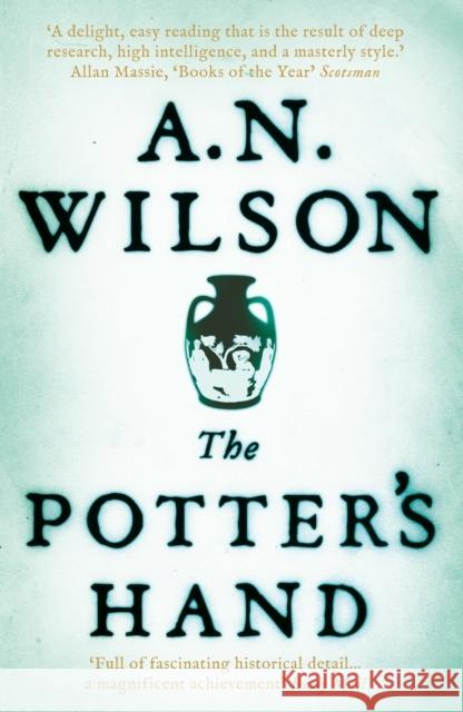 The Potter's Hand A N Wilson 9781848879539  - książka