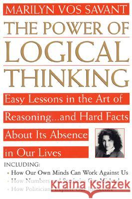 The Power of Logical Thinking Marilyn Vo 9780312156275 St. Martin's Press - książka