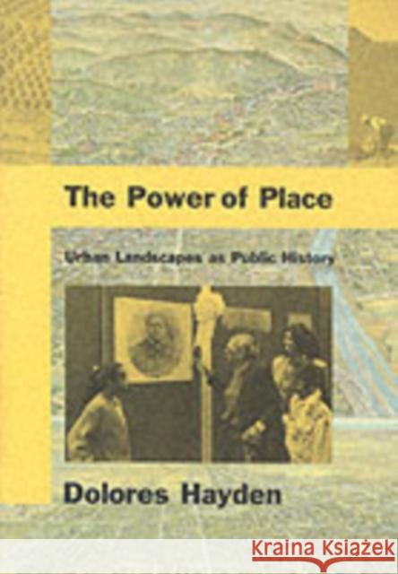 The Power of Place: Urban Landscapes as Public History Dolores Hayden 9780262581523 MIT Press Ltd - książka