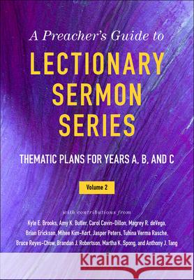 The Preacher's Guide to Lectionary Sermon Series, Vol. 2 Butler, Amy K. 9780664264635 Westminster John Knox Press - książka