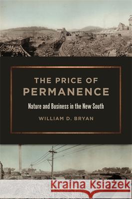 The Price of Permanence: Nature and Business in the New South Bryan, William D. 9780820353395 University of Georgia Press - książka