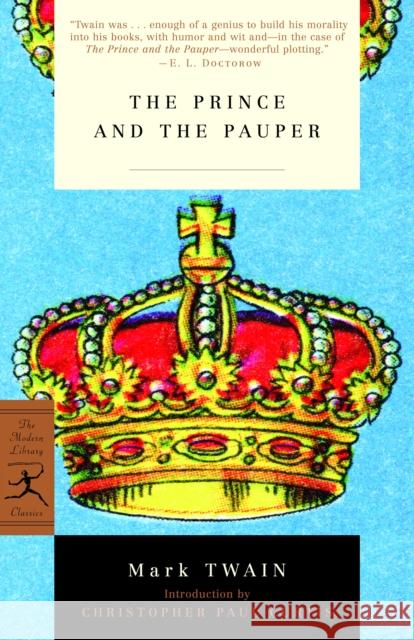 The Prince and the Pauper Mark Twain Christopher Paul Curtis 9780375761126 Modern Library - książka