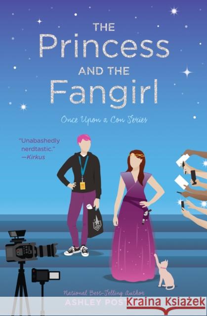 The Princess and the Fangirl Poston, Ashley 9781683691709 Quirk Books - książka